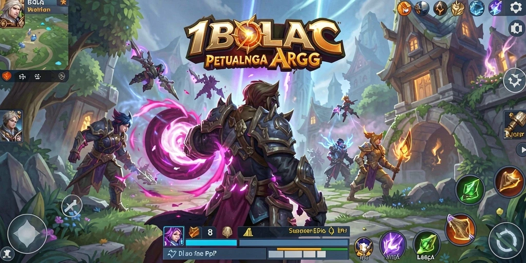 Tampilan gameplay mendebarkan di dunia fantastis 11BOLA.