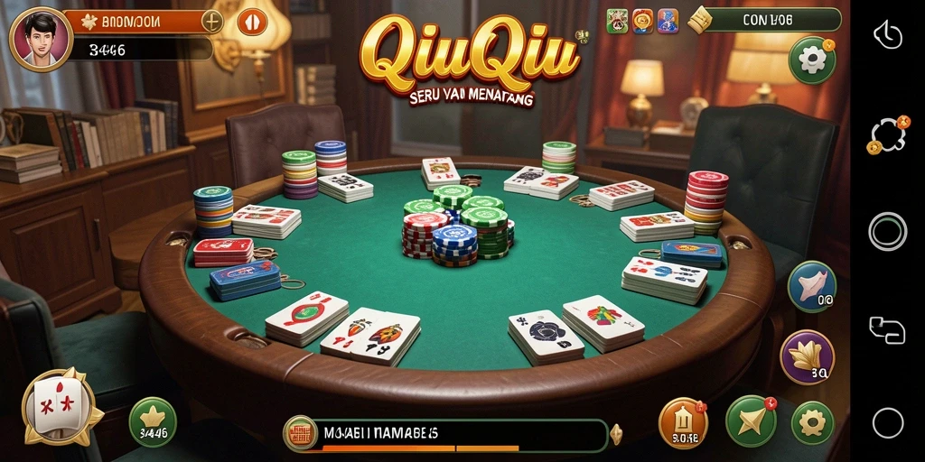 Gameplay QiuQiu yang seru dan penuh tantangan di 3446.