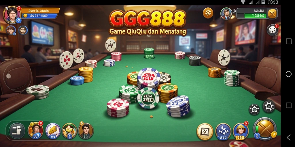 Tampilan gameplay seru dari GGG888 dengan teman bermain.