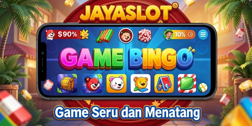 Tampilan menarik dari gameplay <strong>JAYASLOT</strong> yang penuh aksi Bingo.