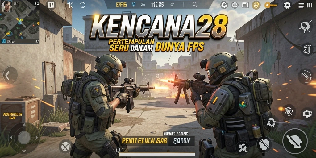 Tampilan gameplay <strong>KENCANA28</strong> yang menegangkan dan penuh aksi.