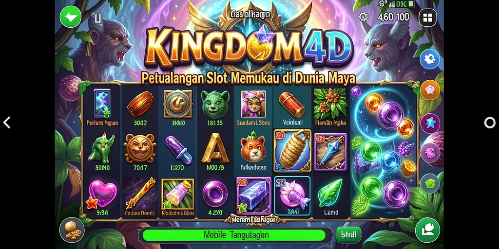 Tampilkan aksi slot yang menarik serta hadiah besar di KINGDOM4D.