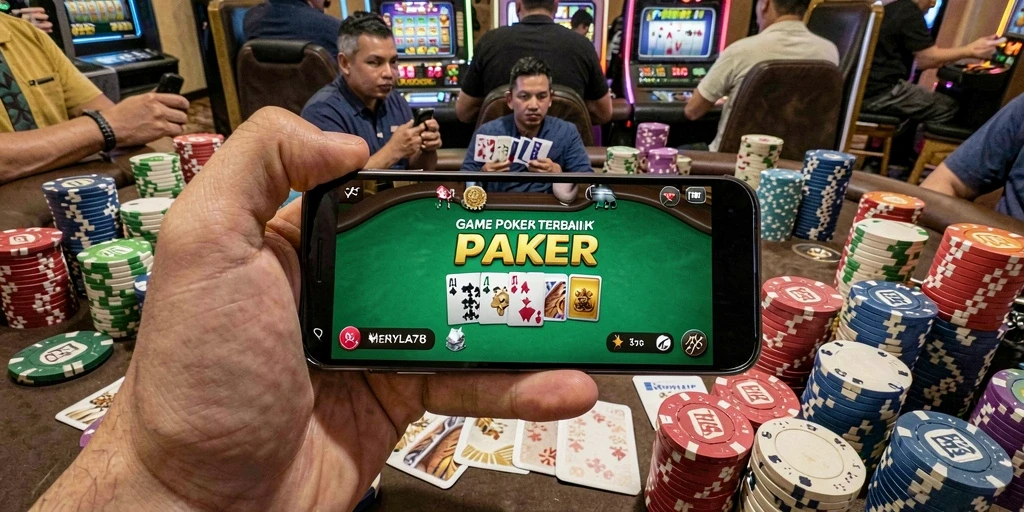 Tampilan gameplay seru dalam MENYALA78 dengan fitur turnamen poker.