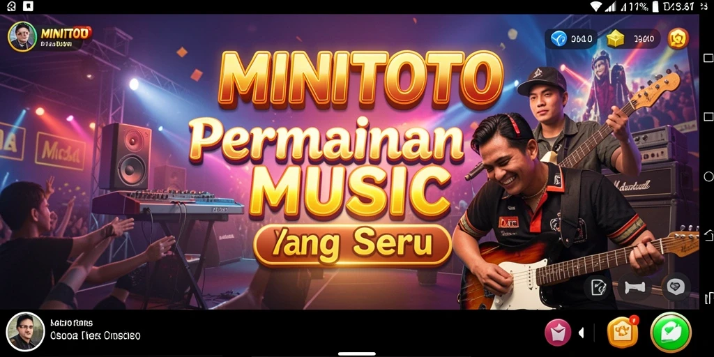 Tampilan gameplay MINITOTO yang penuh warna dan interaktif.