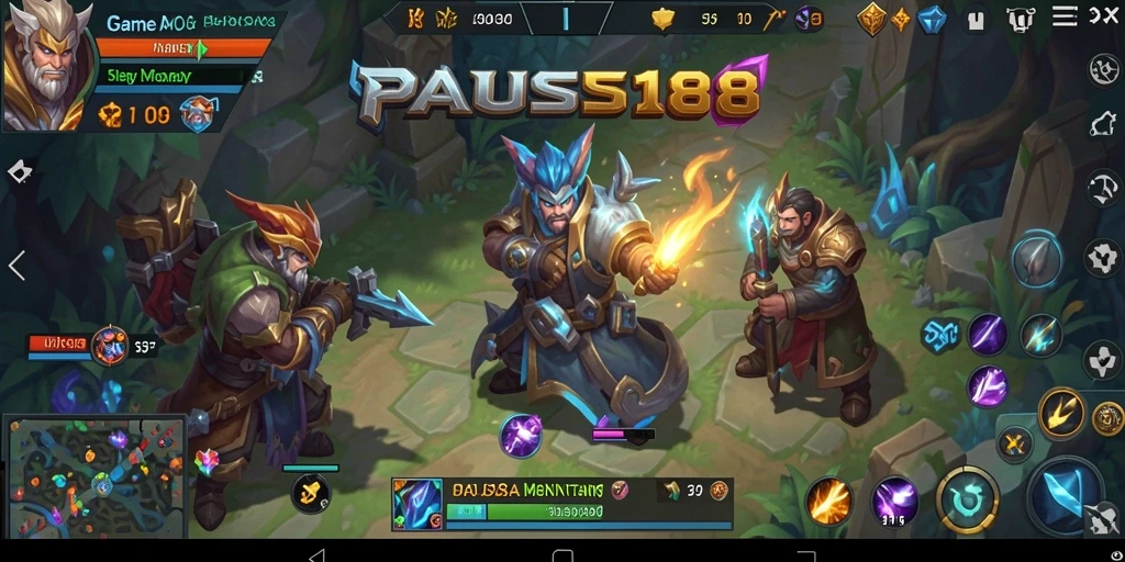 Gameplay seru dari PAUS188 dengan pertarungan strategis.