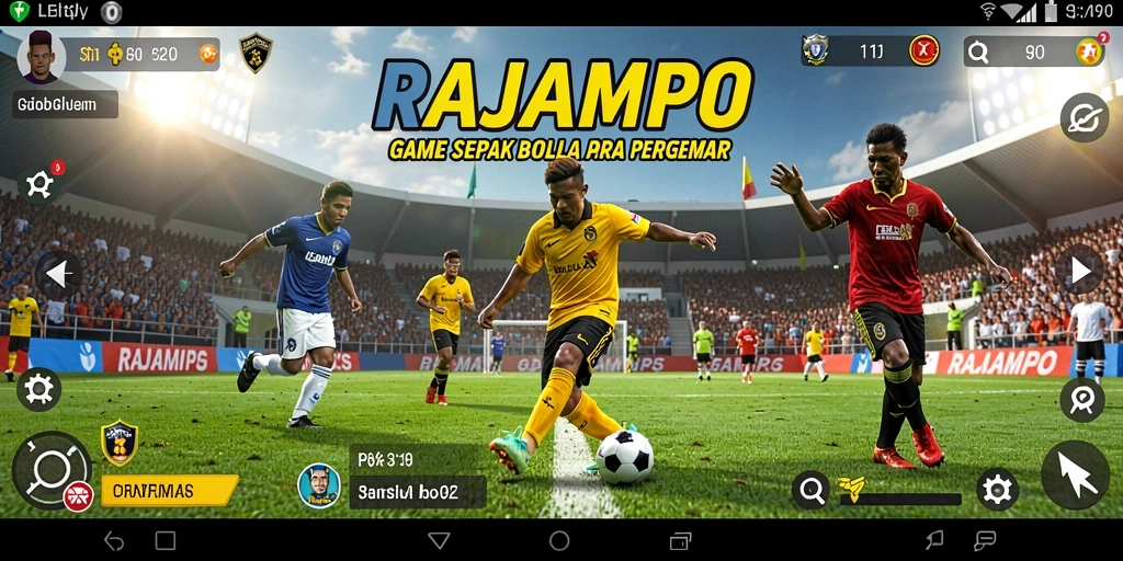 Tampilan gameplay RAJAMPO yang seru dan mendebarkan