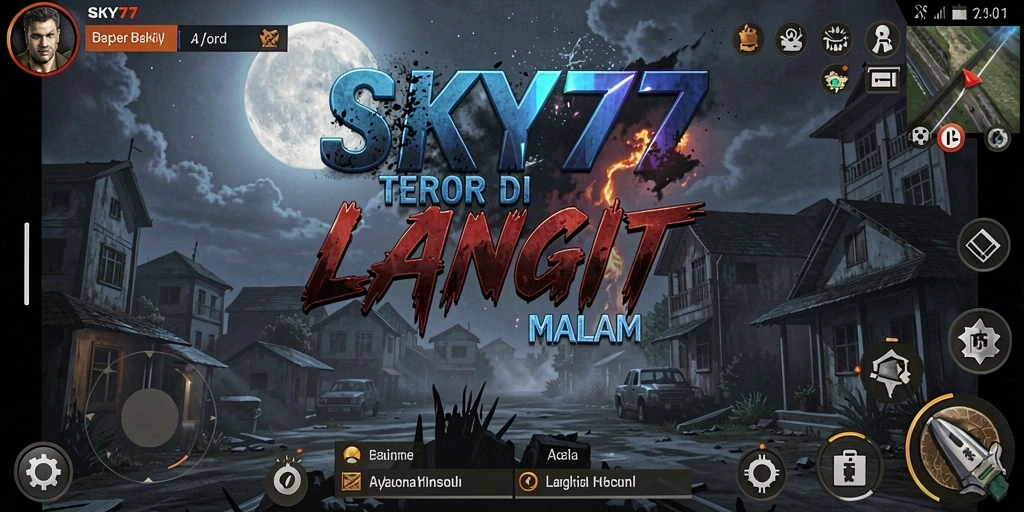 Tampilan gameplay mencekam dari SKY77 yang penuh kengerian.