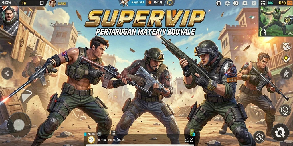 Gameplay seru dan menegangkan di SUPERVIP.
